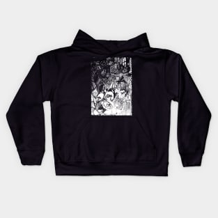 Ordaos - Abstract Drawing #5 Kids Hoodie